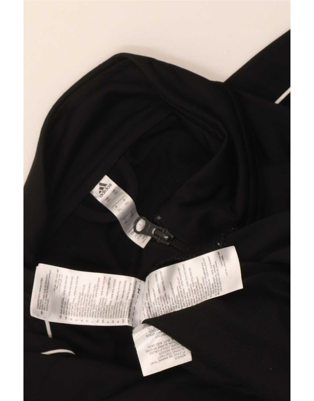 Jachetă de trening pentru bărbați Adidas 2XL, poliester negru