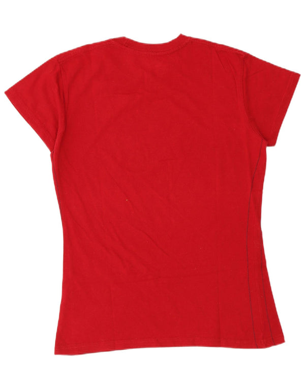 Hard Rock Cafe Munchen Tricou grafic Top UK 12 Medium Red Music