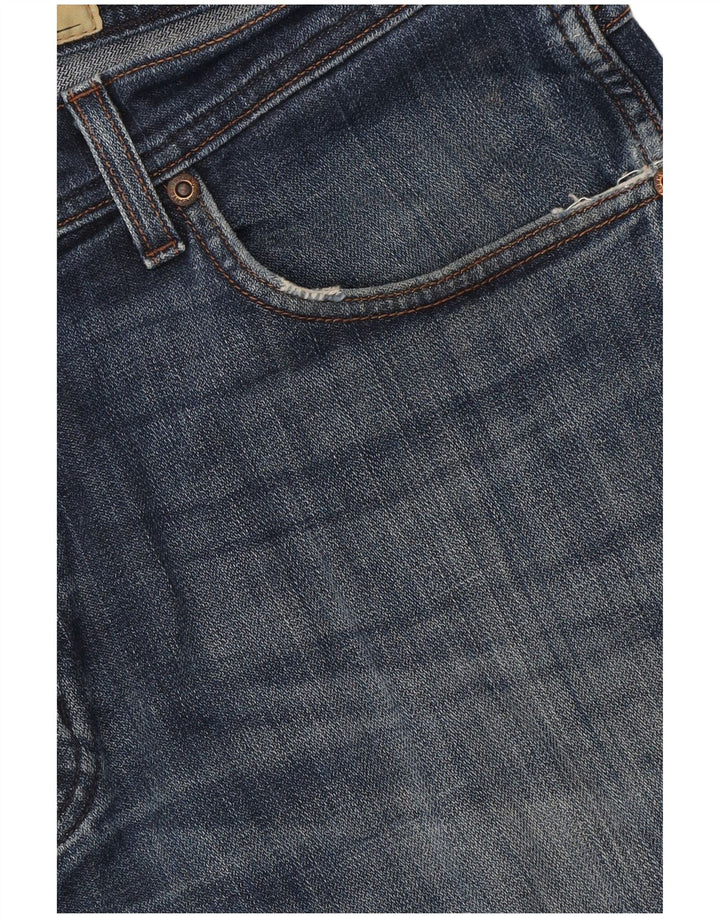 Pantaloni scurți din blugi pentru bărbați Wrangler W36, mare, albastru, bumbac