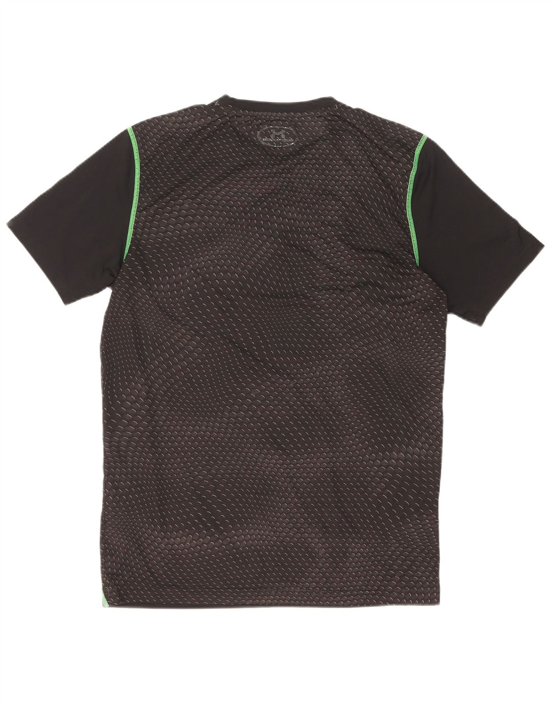 Tricou Under Armour pentru bărbați Top Mic Negru Geometric Poliester