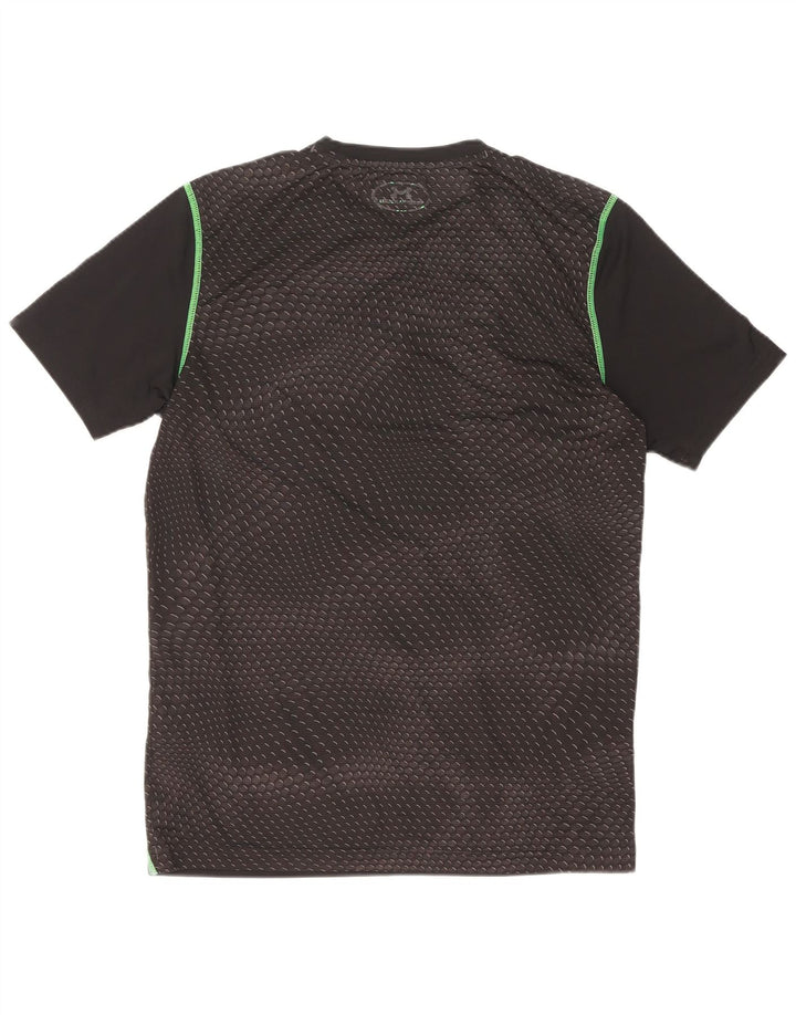 Tricou Under Armour pentru bărbați Top Mic Negru Geometric Poliester