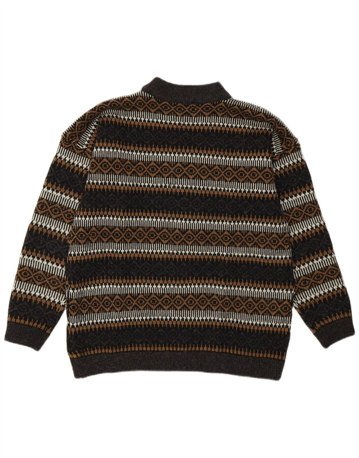 Esprit Pulover cu gât țestoasă pentru bărbați EU 36 Mic Multicolor Geometric