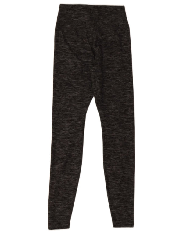 Leggings Nike Dri Fit pentru femei UK 4 XS Gri poliester cu pături