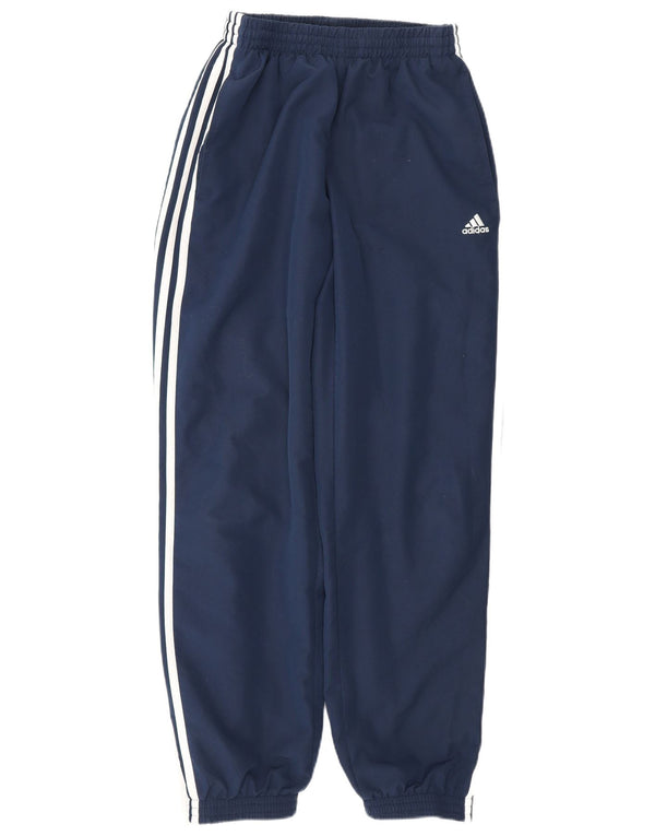 Pantaloni de trening Adidas Climalite pentru bărbați Pantaloni de jogging Mici, bleumarin, poliester