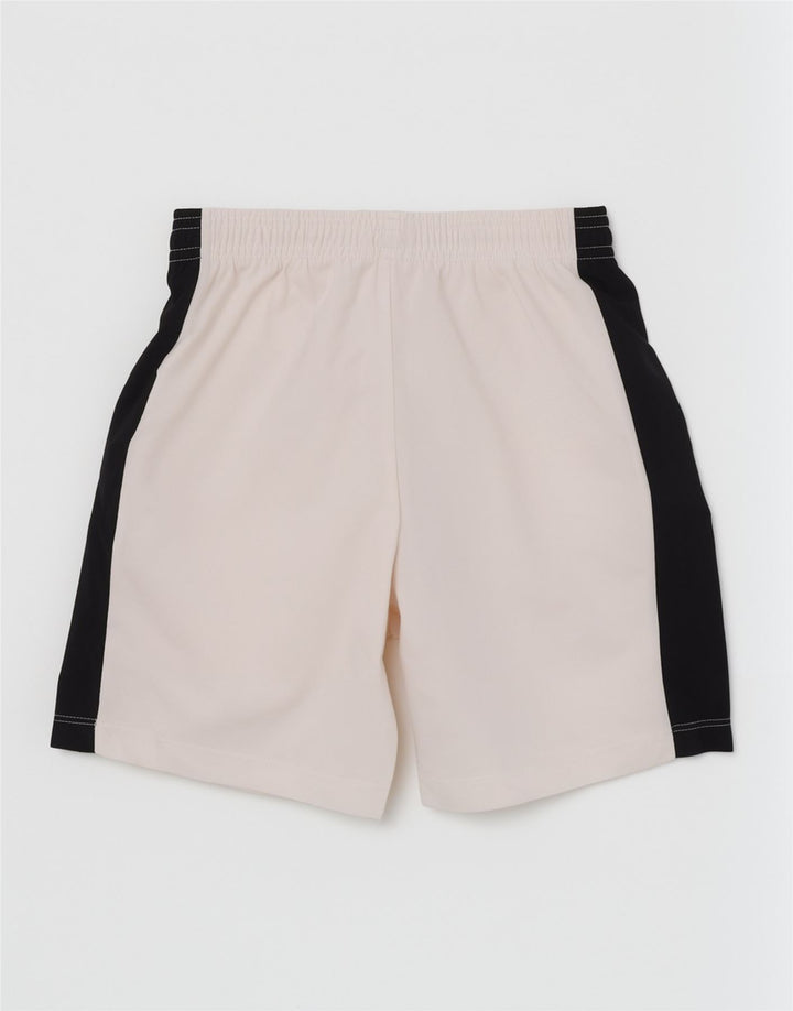 Pantaloni scurți sport Nike pentru băieți 10-11 ani Poliester alb mediu