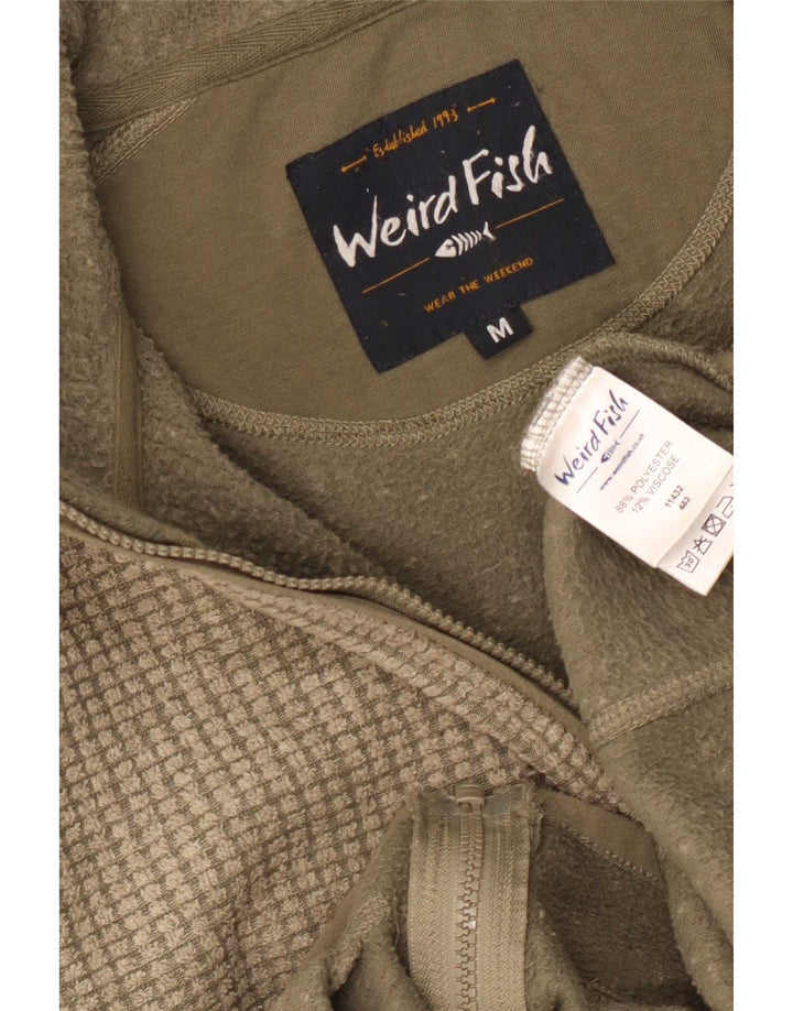 Jachetă fleece pentru bărbați Weird Fish Poliester kaki mediu