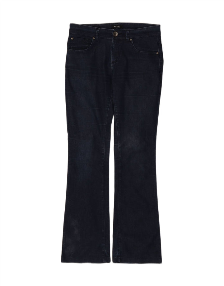 MAX & CO. Womens Bootcut Jeans UK 8 Small W30 L30 Navy Blue Cotton Vintage Max & Co. and Second-Hand Max & Co. from Messina Hembry 