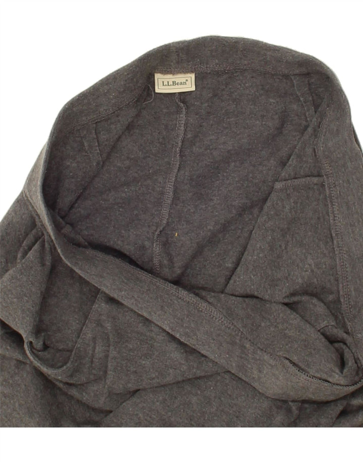 L.L.BEAN Womens Crop Tracksuit Trousers UK 16 Large  Grey Vintage L.L.Bean and Second-Hand L.L.Bean from Messina Hembry 