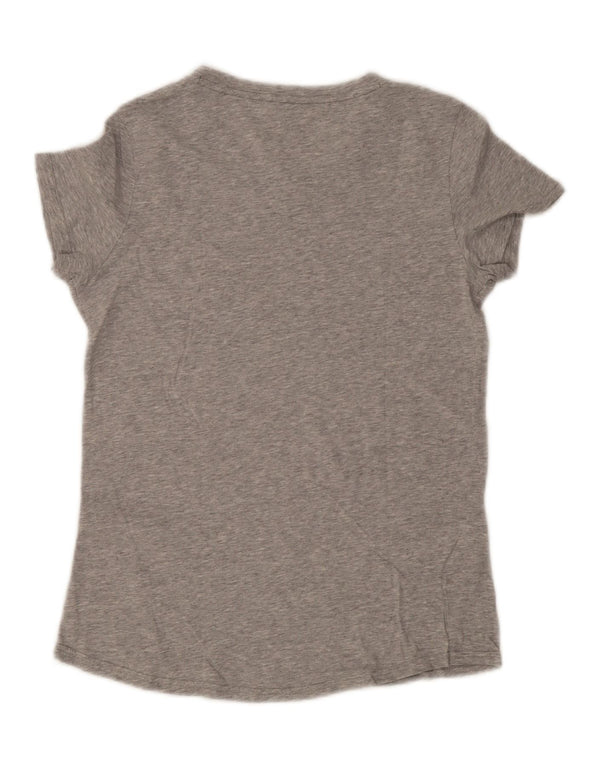 Tricou grafic Puma pentru femei Top UK 14 Medium Gri Bumbac
