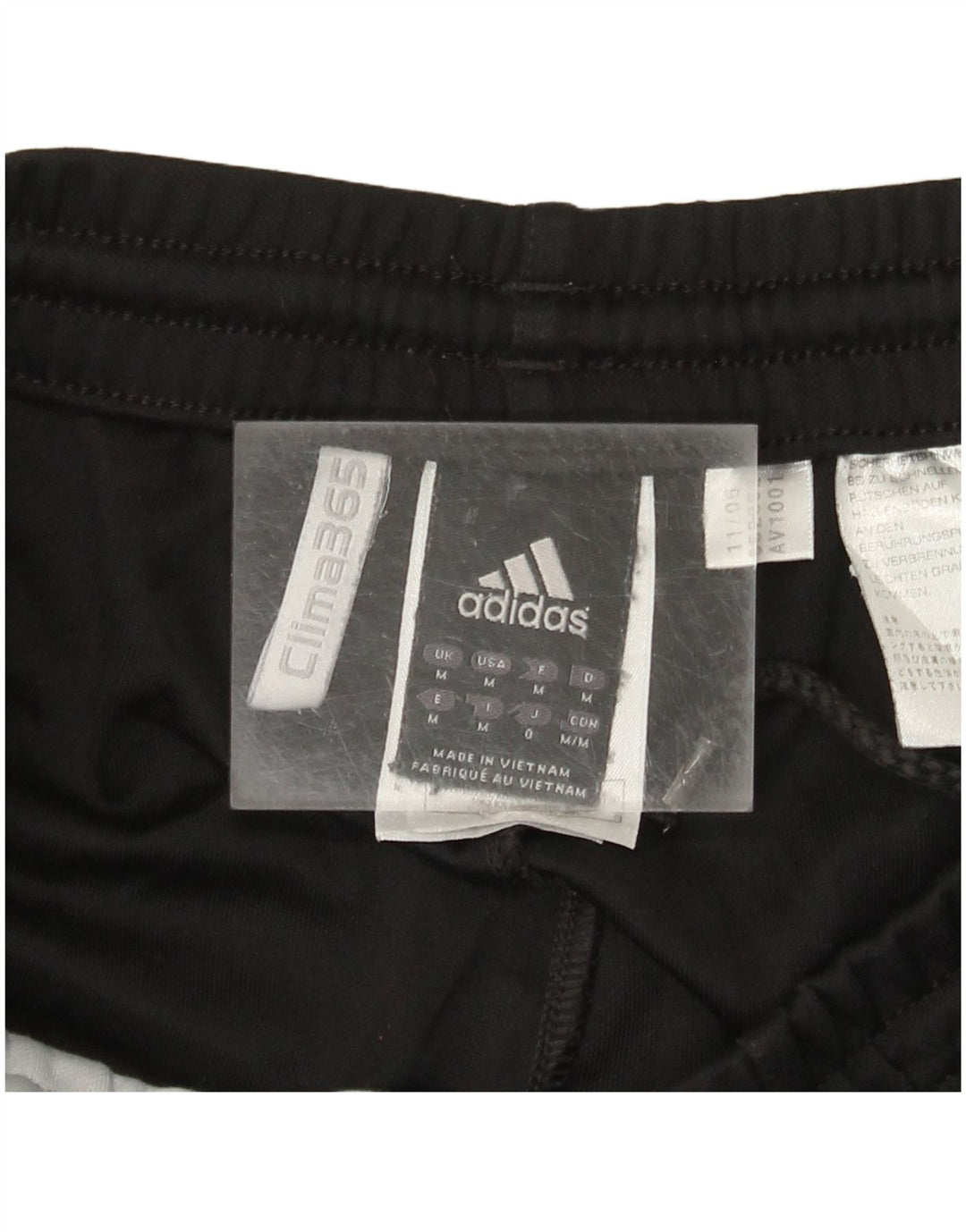 Pantaloni de trening ADIDAS Clima 365 Graphic pentru bărbați, mediu negru, color block