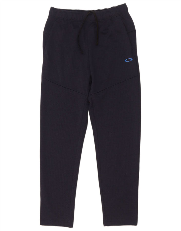 Pantaloni de trening Oakley Performance Fit pentru bărbați, poliester mediu albastru bleumarin