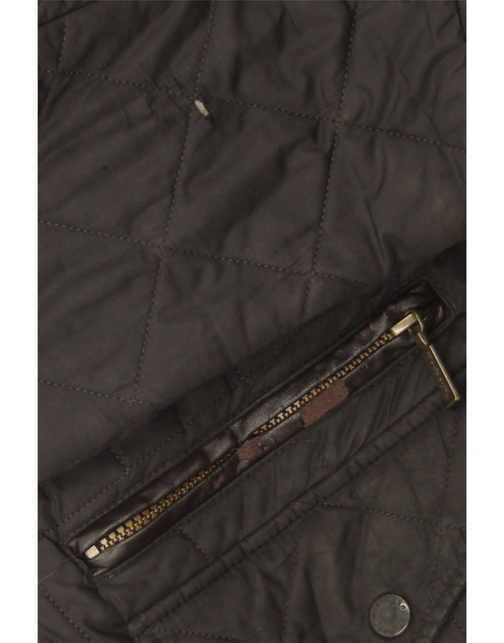 Jachetă matlasată Barbour pentru bărbați UK 36 Small Black