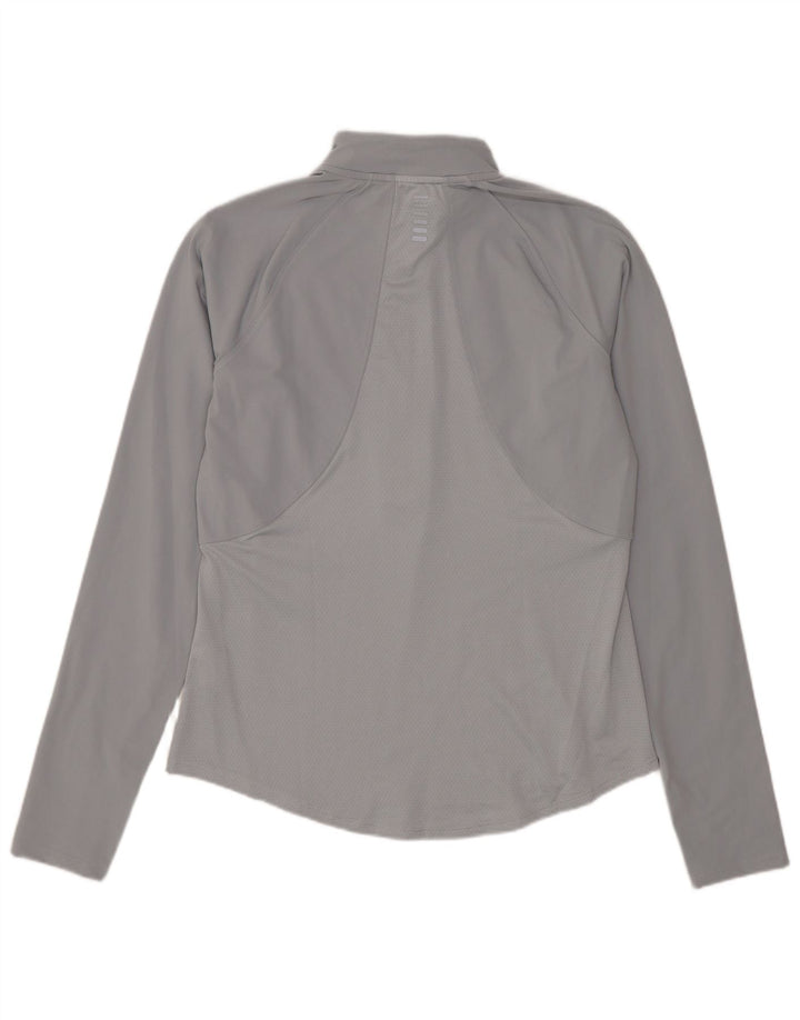 Top de trening UNDER ARMOUR pentru femei Heat Gear Pullover UK 10 Small Gri