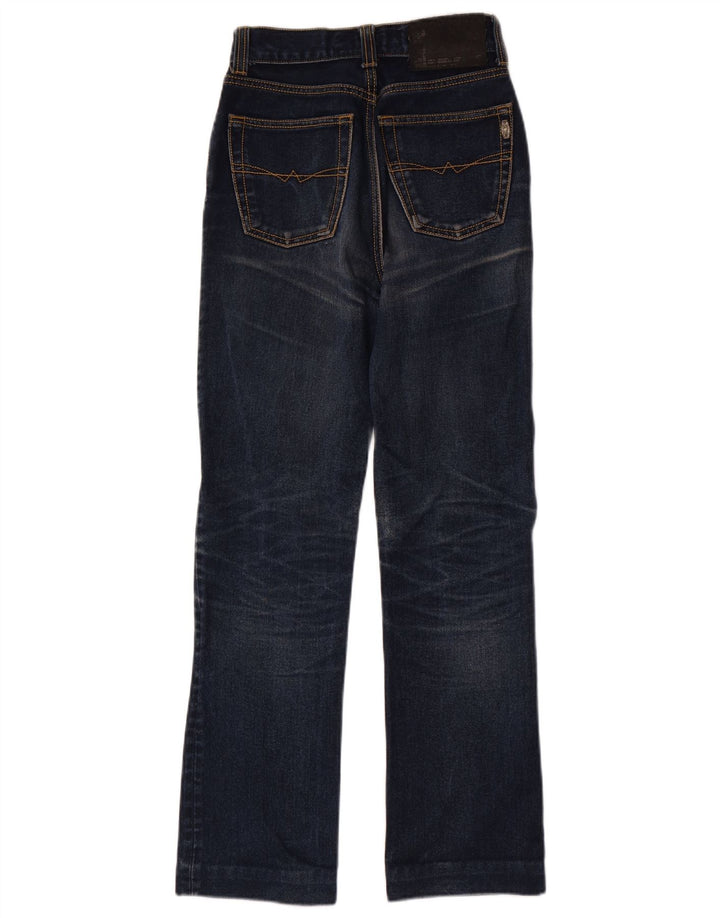 Blugi vintage pentru femei Bootcut W26 L29 Bumbac bleumarin