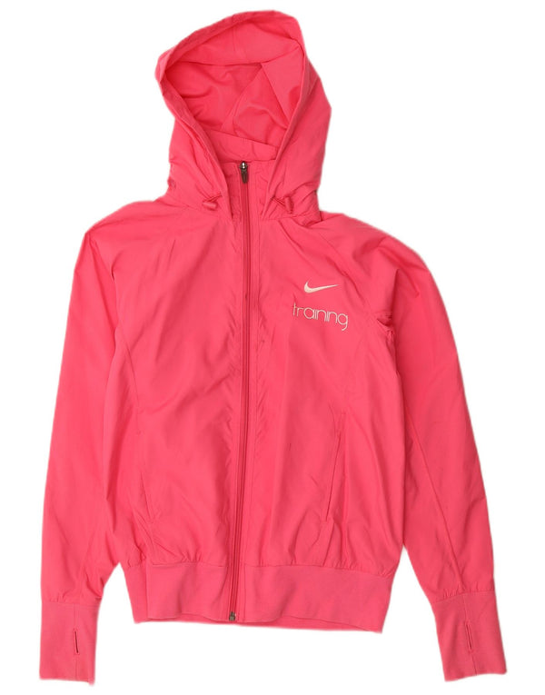 Jachetă de top pentru trening cu glugă Nike pentru femei Marea Britanie 8/10, roz mic