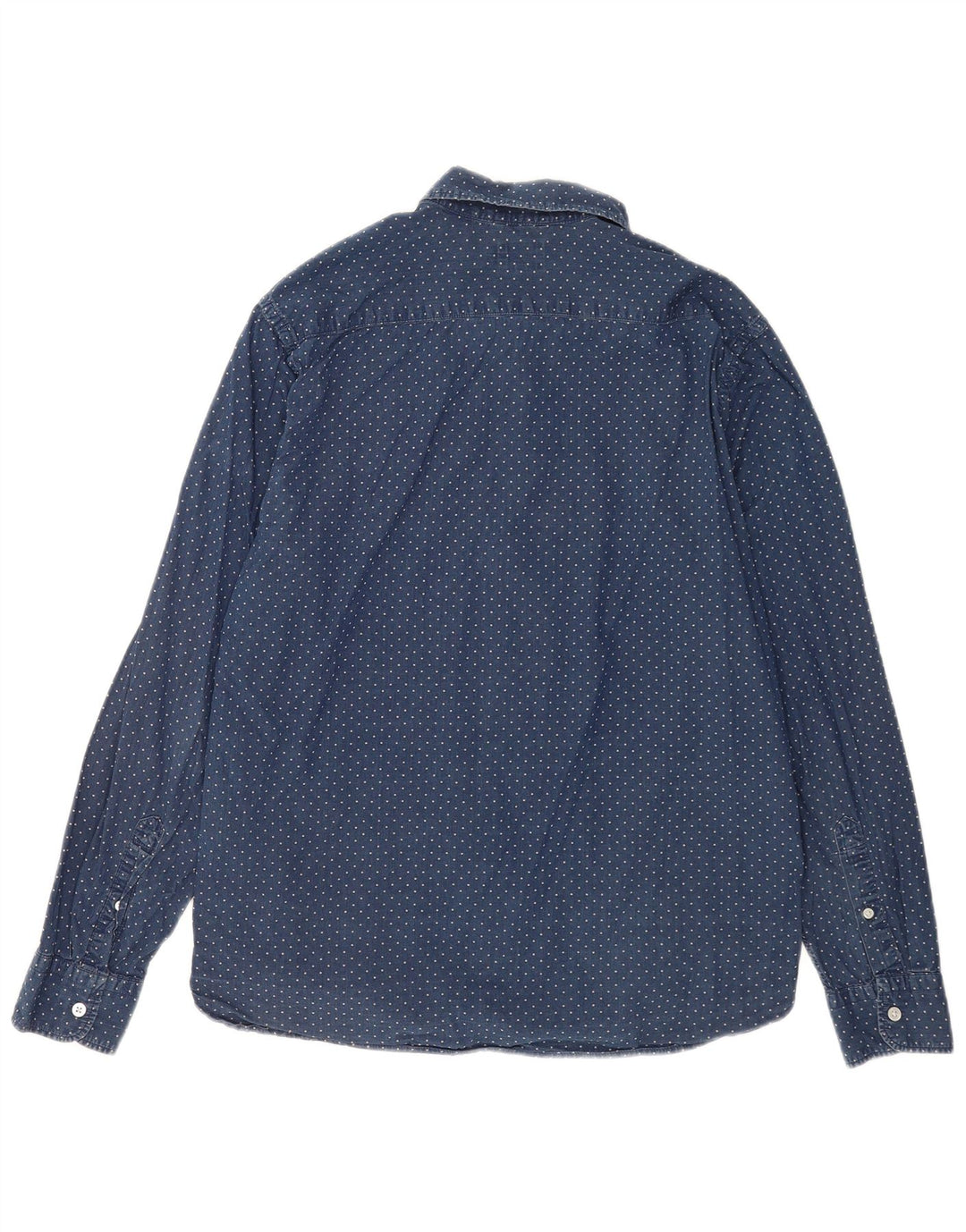 Cămașă pentru bărbați Levi's, mare, albastru, bumbac cu pete