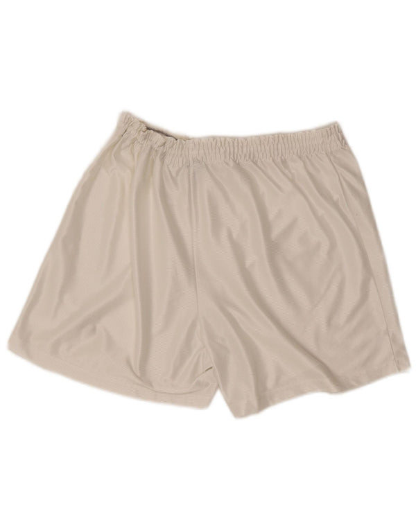 Nike Mens Sport Shorts UK 42/44 Large White Polyester