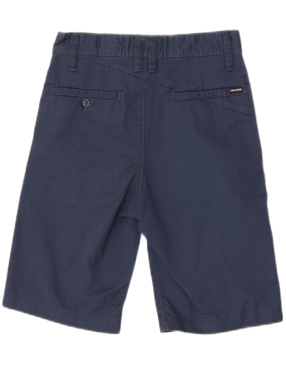 Pantaloni scurți chino pentru băieți Volcom 11-12 ani W26 bleumarin Poliester