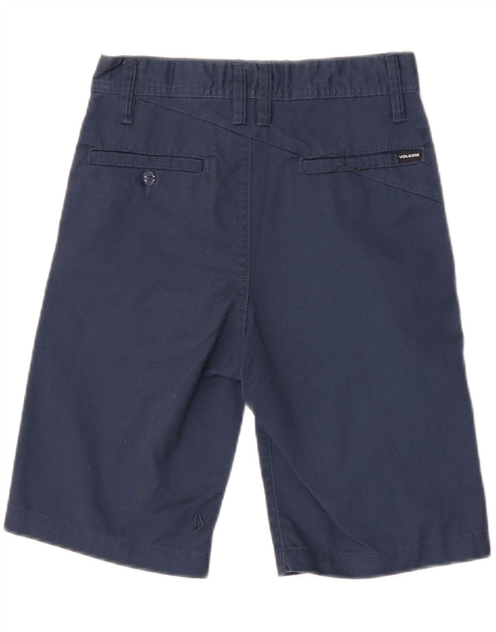 Pantaloni scurți chino pentru băieți Volcom 11-12 ani W26 bleumarin Poliester