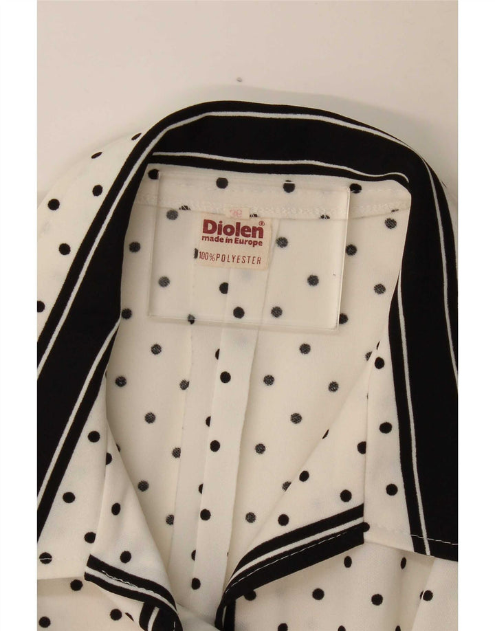 Rochie Maxi pentru femei Diolen UK 12 Medium White Polka Dot Poliester