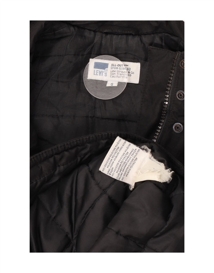 Levi's Fete Loose Fit Windbreaker Palton 8-9 ani Poliester negru mic