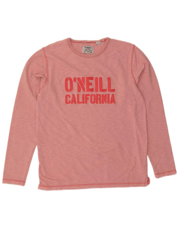 O'Neill pentru bărbați California Graphic Top cu mânecă lungă XL, bumbac roz