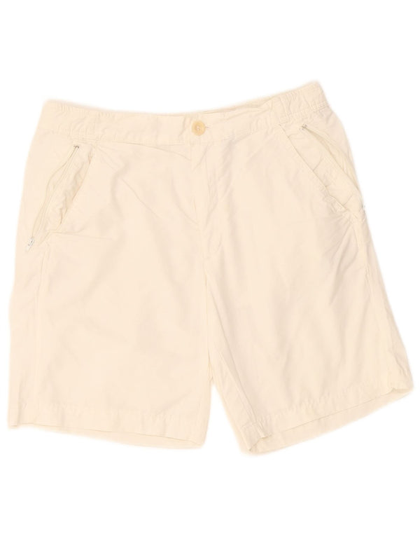 Pantaloni scurți chino Canadiens pentru femei IT 44 Medium W30 Bumbac alb