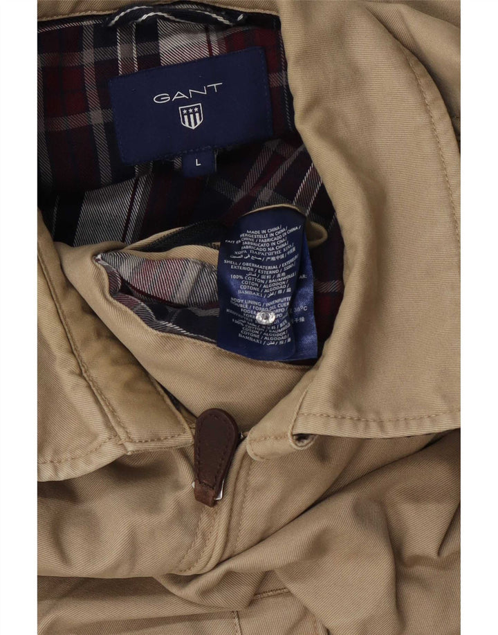 Gant Bomber Jacket pentru bărbați UK 40 mare, bej, bumbac