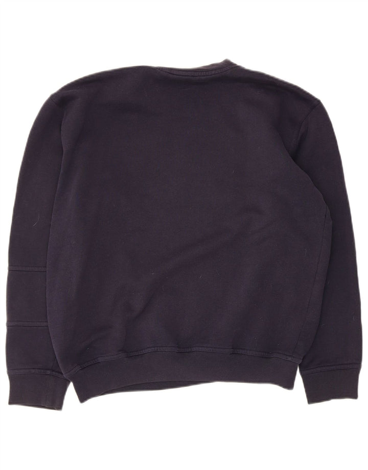 Pulover supradimensionat cu grafic pentru femei Ellesse UK 10 Mic bleumarin