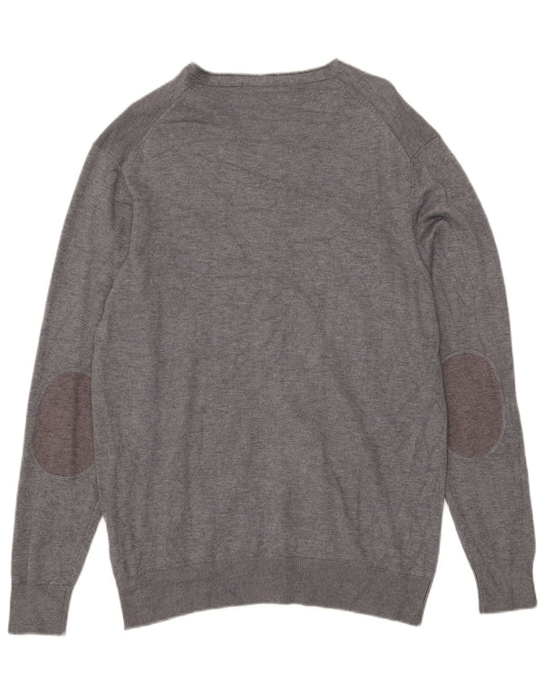 Pulover cardigan pentru bărbați Pierre Cardin, mare, gri, viscoză