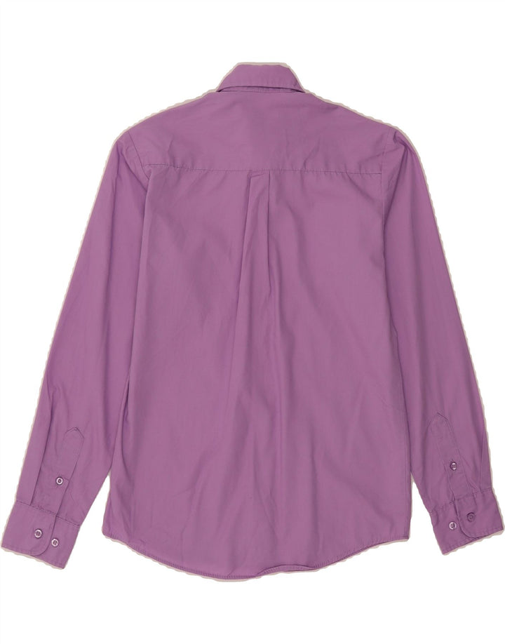 IZOD Boys Shirt 13-14 Years Purple Cotton Vintage Izod and Second-Hand Izod from Messina Hembry 