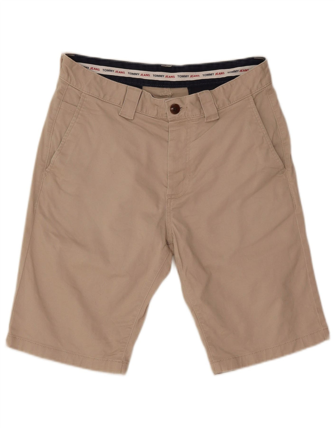 Pantaloni scurți chino Tommy Hilfiger pentru bărbați W29 Small Beige Bumbac