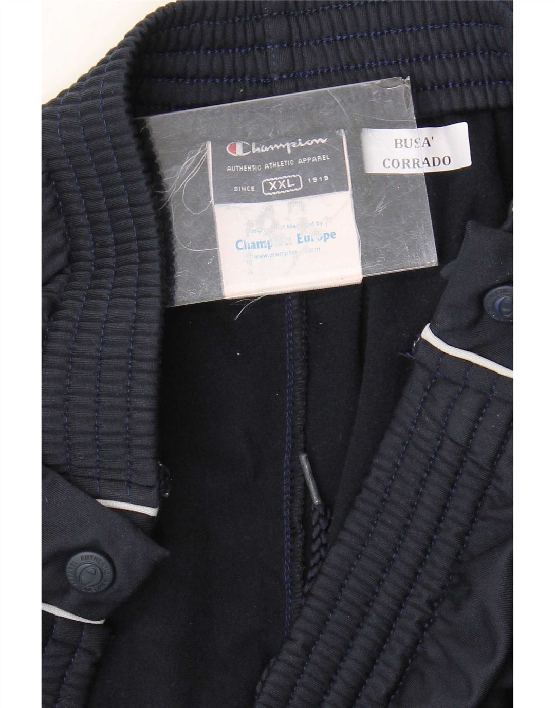 Pantaloni de trening pentru bărbați Champion 2XL, poliester bleumarin