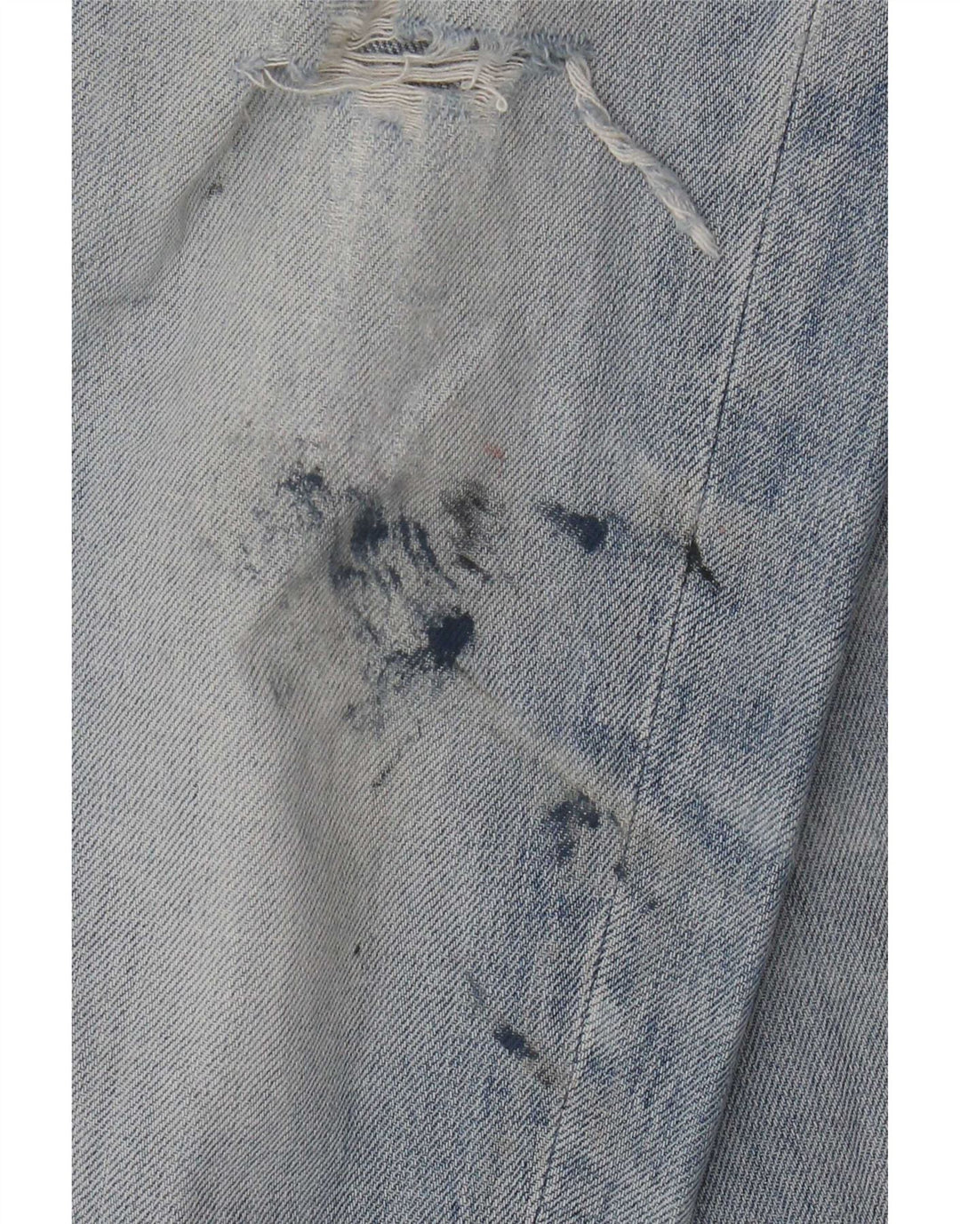 Blugi largi învechiți pentru bărbați Superdry W30 L30 bumbac albastru