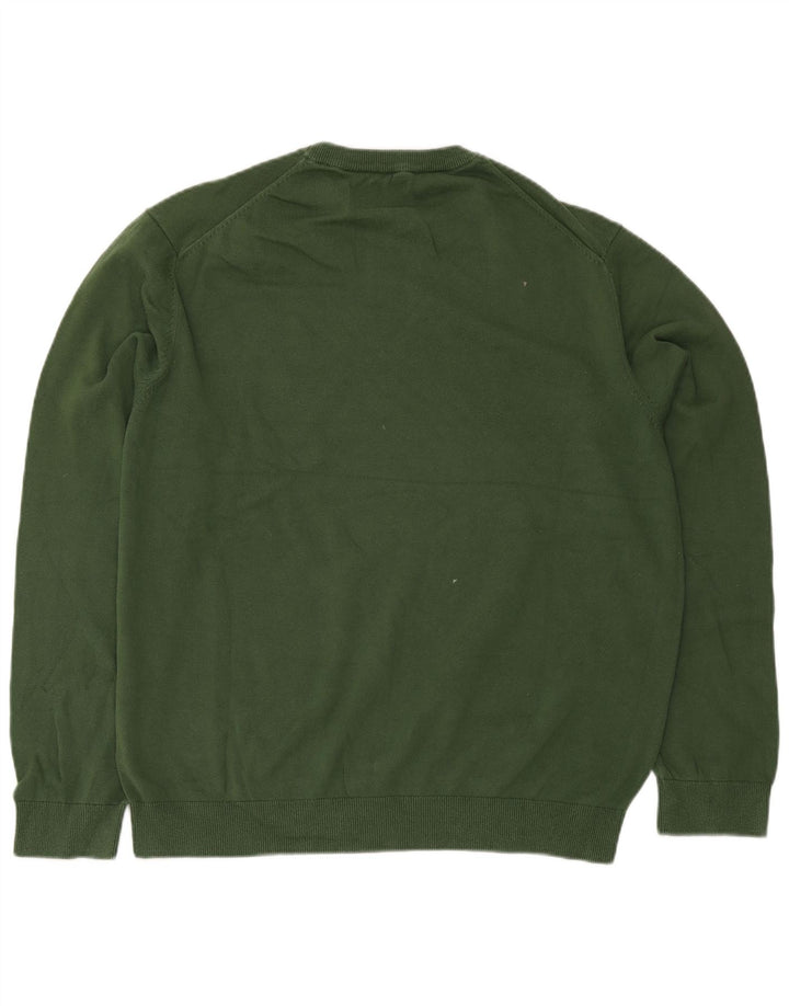 Pulover Izod pentru bărbați cu gât crew, 2XL, verde