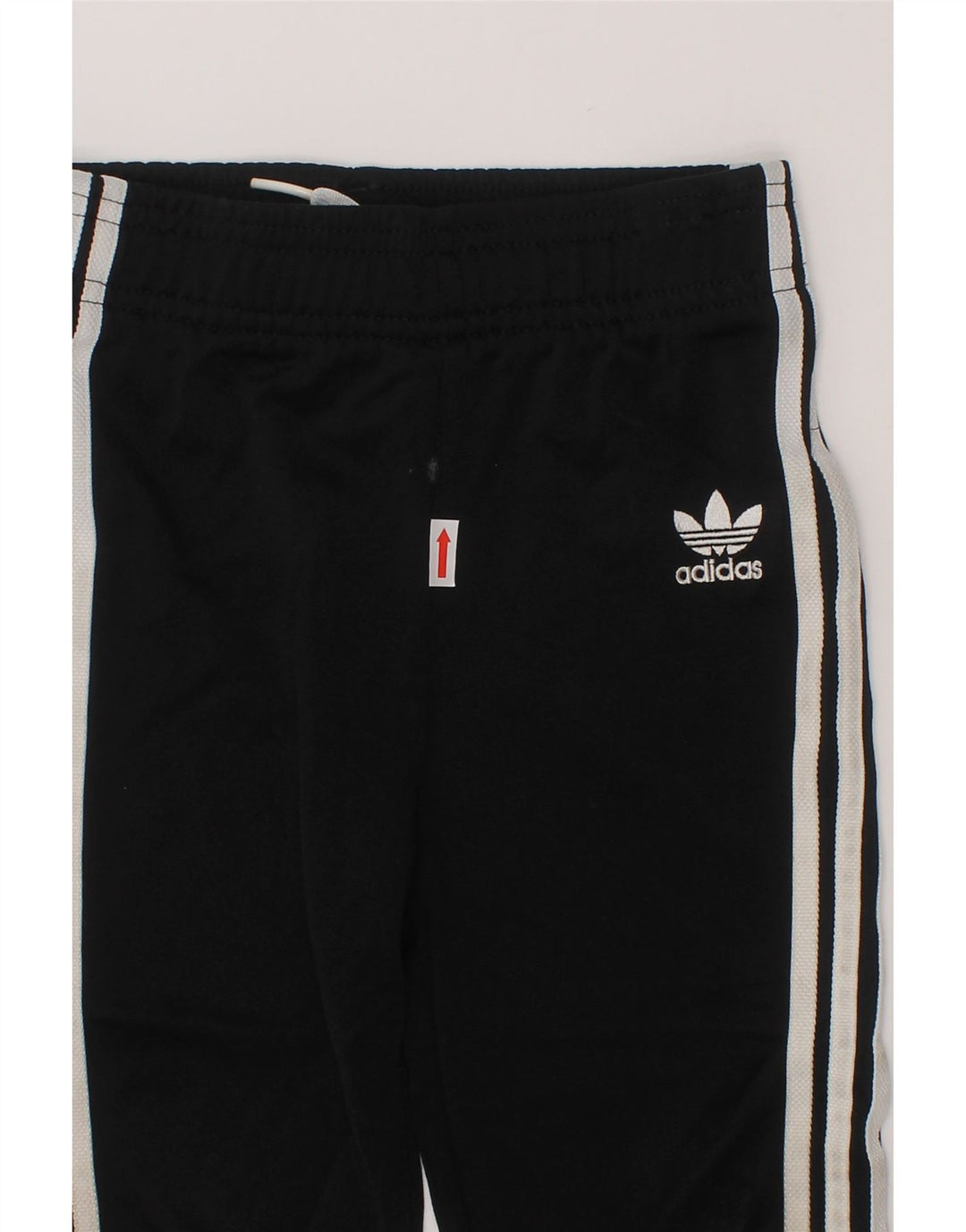 ADIDAS Boys Tracksuit Trousers Joggers 2-3 Years Black Polyester Vintage Adidas and Second-Hand Adidas from Messina Hembry 