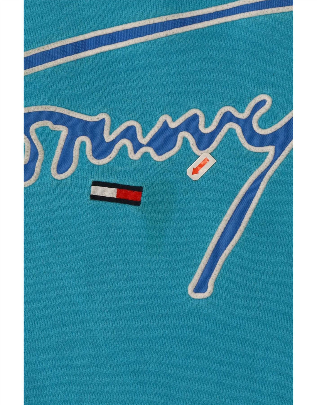 Hanorac grafic pentru bărbați Tommy Hilfiger Pulover mic, albastru, bumbac