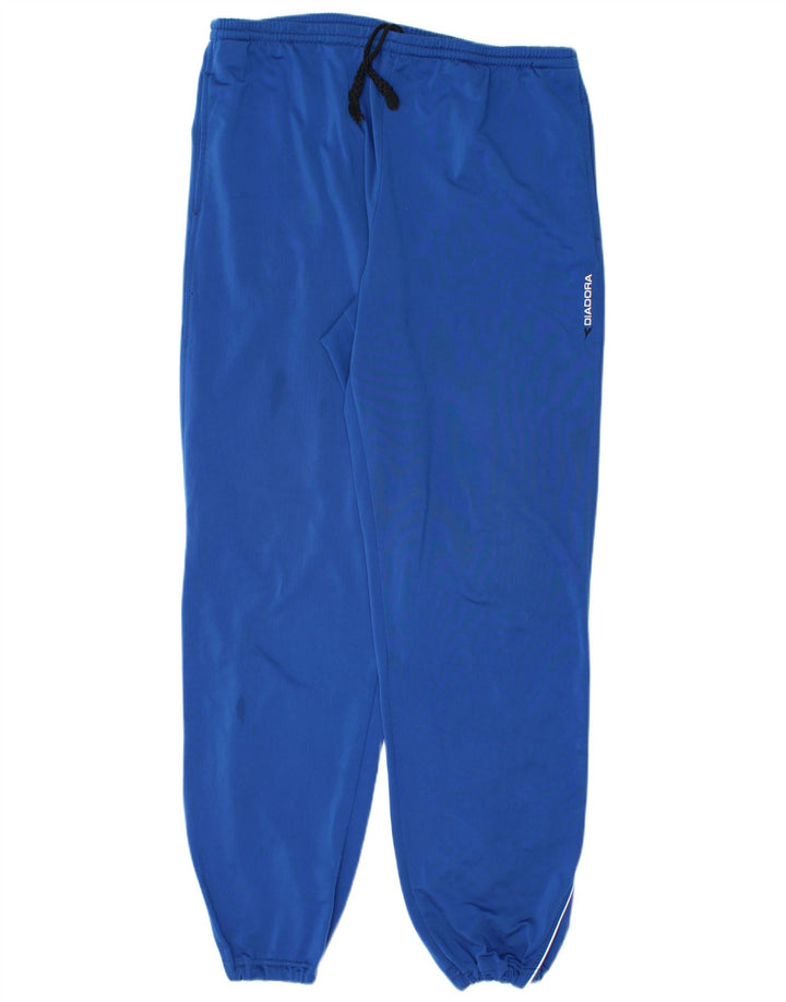 Diadora Mens Trening Pantaloni Joggers XL Blue Poliester