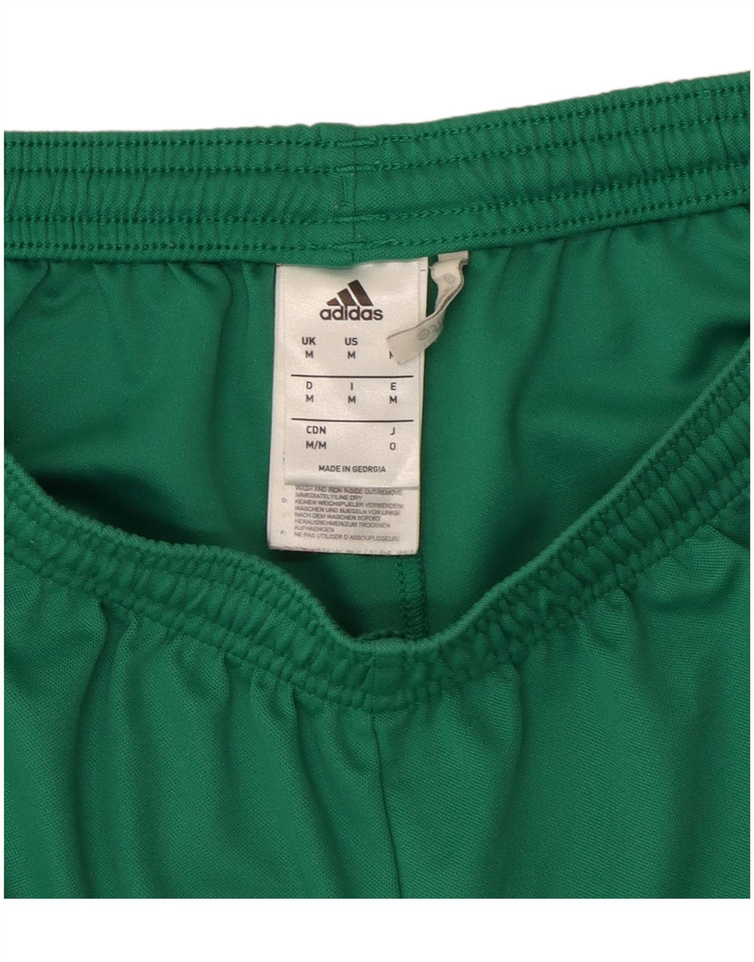 Pantaloni scurți sport Climalite ADIDAS pentru bărbați, poliester verde mediu
