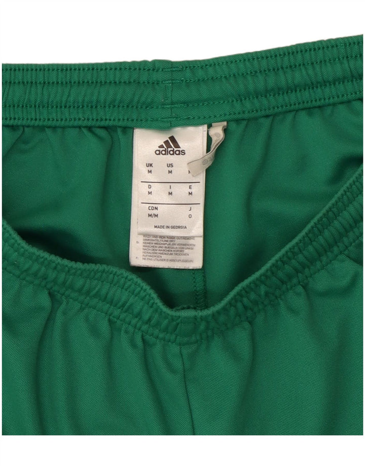 Pantaloni scurți sport Climalite ADIDAS pentru bărbați, poliester verde mediu