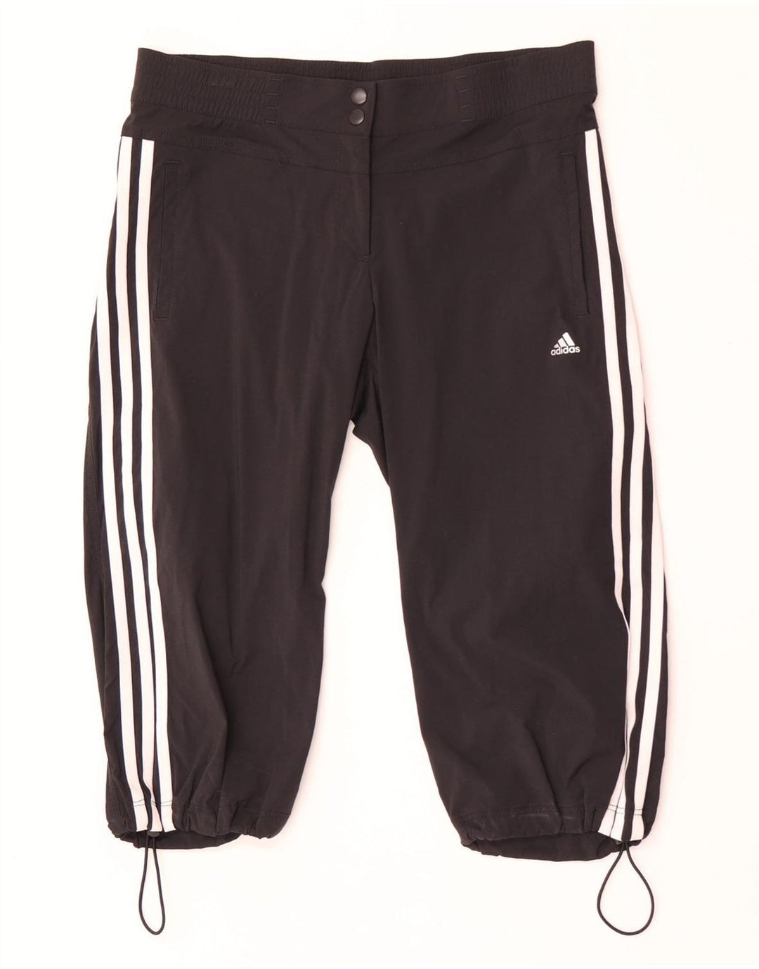 Bermudă Adidas Climalite pentru femei UK 12 Medium W32 Nylon negru