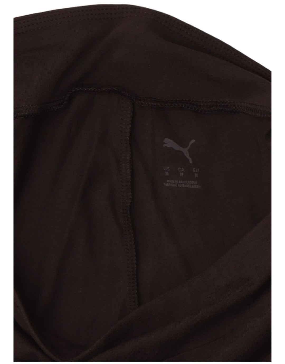 Leggings grafic PUMA pentru femei UK 12, bumbac mediu negru