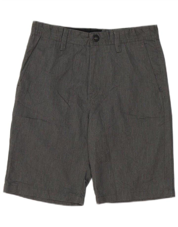 Pantaloni scurți chino pentru băieți Volcom 15-16 ani W28 poliester gri