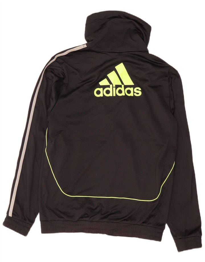 Jachetă de trening grafică ADIDAS pentru bărbați UK 36/38 Small Black