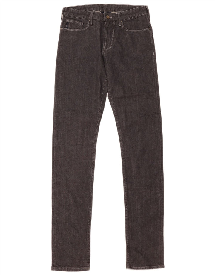 Blugi skinny pentru femei Armani W28 L34 bumbac gri