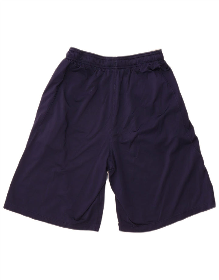 Pantaloni scurți sport Under Armour Rage Baseball Graphic pentru bărbați, mici, bleumarin