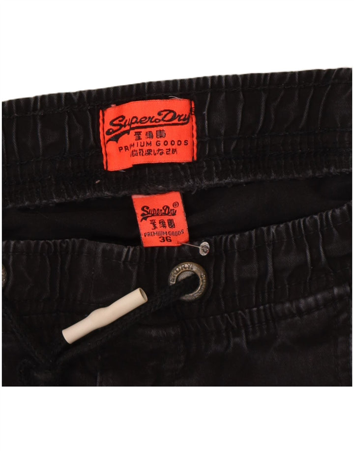 Pantaloni de jogging pentru bărbați Superdry W36 L30 bumbac gri
