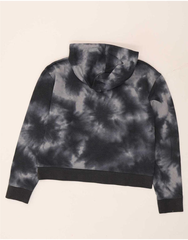 Pulover cu glugă Champion pentru femei UK 16 mare, albastru, bumbac Tie Dye