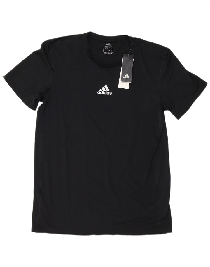 Tricou pentru bărbați Adidas Top mare, negru, poliester