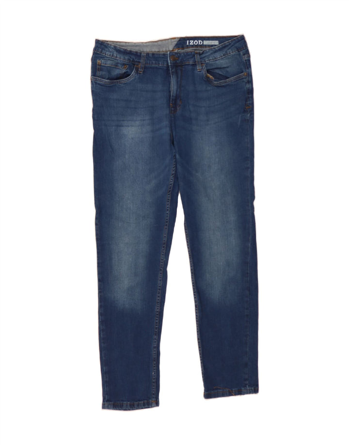 IZOD Mens Skinny Jeans W38 L32 Blue Vintage Izod and Second-Hand Izod from Messina Hembry 